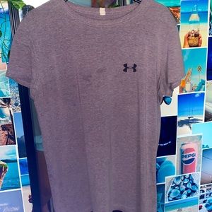 Purple Under Armour tee shirt
